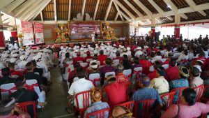 Ribuan Warga Gianyar Tekad Bulat Menangkan Koster-Giri dan AMAN