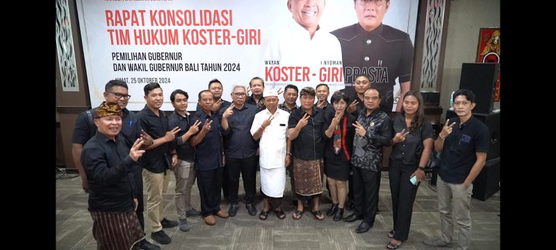 200 Advokad Siap Dukung dan Bela Koster-Giri