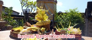 Banten sambutan pada hari PEMACEKAN Agung