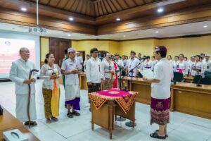 Bupati Lantik Pejabat Administrator, Pengawas dan Fungsional Sebanyak 61 orang Pejabat.