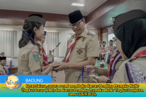 Ketut Suiasa; Pembina pramuka memiliki peran strategis dalam membentuk karakter generasi muda.