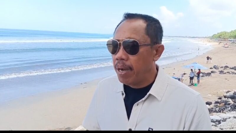 Foto : Wayan Somer selaku PLT kepala UPDT Penyelamat Wisatawan Kuta (JL/KTV)