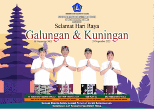 DPRD Badung mengucapkan”Selamat Hari Raya Galungan & Kuningan”