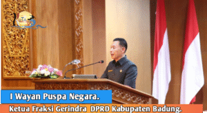 Puspa Negara Dukung Bupati Naikan Bantuan dana Ogoh-ogoh 40 Juta.