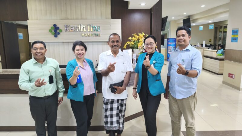 RS Kasih Ibu Tabanan Jalin Komunikasi dengan Stakeholder Media