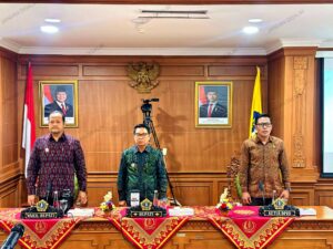 Dirut Perumda pasar dan Pangan Mangu Giri Sedana dilantik.