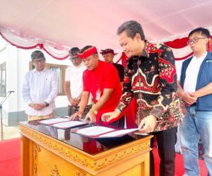 Bupati Adi Arnawa Dorong Kolaborasi Perumda MGS dengan Food Station Jakarta