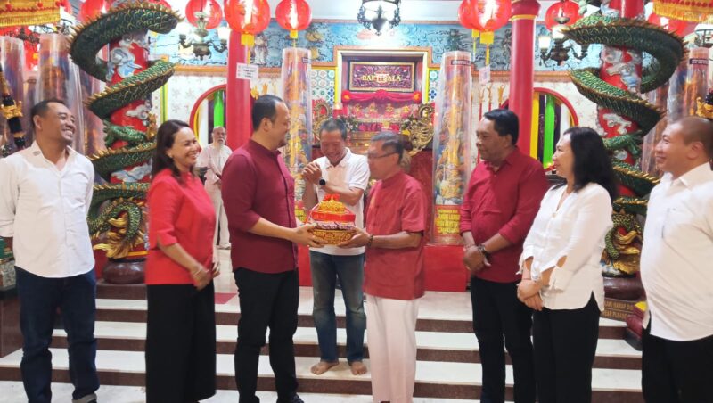 Ketua DPRD Badung dampingi Wakil Bupati Badung, pantau  persiapan Imlek 2577 di Kuta.