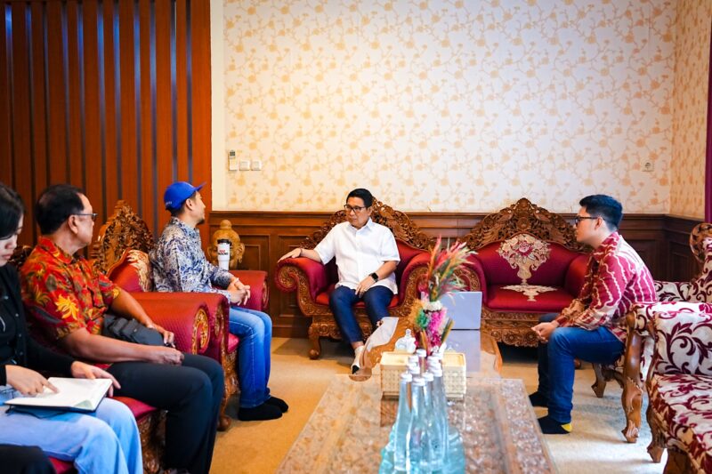 Bupati Adi Arnawa Terima Audiensi Eco Bali