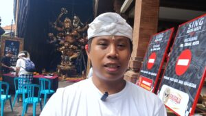 Antisipasi Jalan Jauh dan Kabel Melintang, Ogoh Ogoh ST Yuwana Giri Akan Diknock Down Saat Menuju Puspem Badung