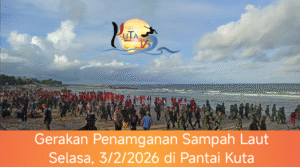 Pasca ditegur Presiden, Ribuan TNI / polri dan element masyarakat kerja bakti terpadu penanganan sampah laut