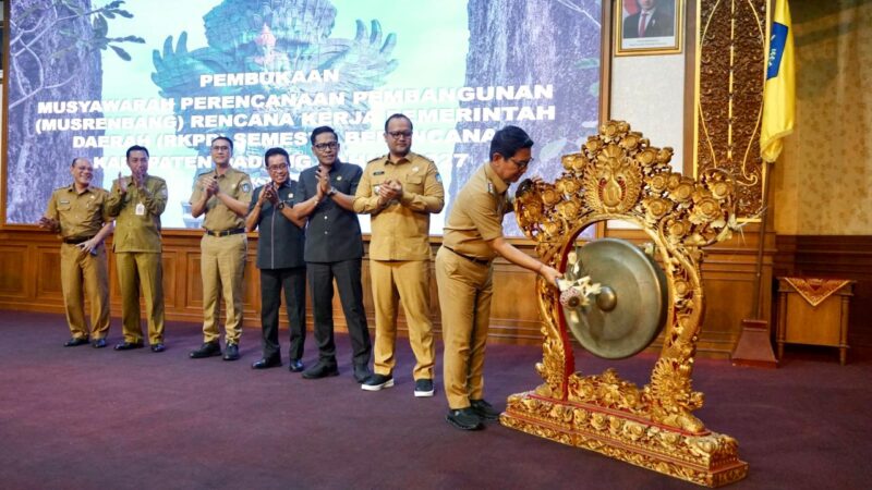 Bupati Bersama DPRD Badung Buka Musrenbang RKPD Semesta Berencana Tahun 2027.