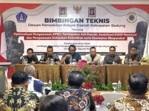 Optimalisasi Pengawasan APBD, DPRD Badung Bimtek Selama Empat Hari.