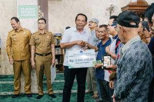 Jelang Idul Fitri, Pemerintah Kabupaten Badung Salurkan Bantuan Rp 2 Juta untuk 1.278 Warga Muslim di Kuta Utara.