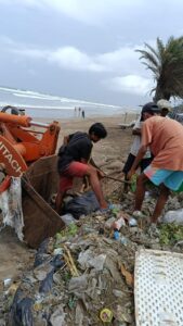 DLHK Badung Genjot Kebersihan Pesisir pantai