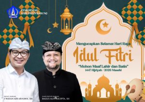 Pemerintah Kabupaten Badung Mengucapkan Selamat Hari Raya Idul Fitri 1447 Hijriah
