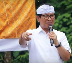 Bupati Badung Tanda Tangani Prasasti  Tempat Melasti Desa Adat Abiansemal.