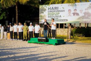 Kolaborasi Hari Lingkungan Hidup 2026 Badung, Gelar Aksi Kurve Serentak di Benoa Seluruh Pihak