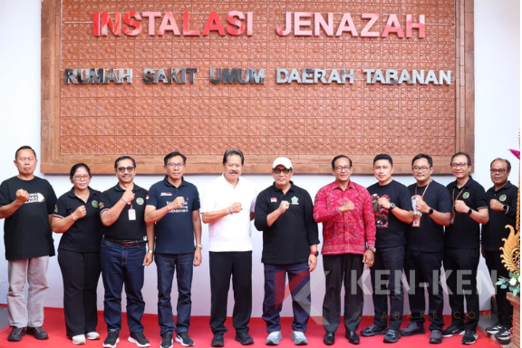 Bupati Sanjaya Resmikan Gedung Pemulasaran Jenazah RSUD Tabanan, Bentuk Peningkatan Layanan Kepada Masyarakat