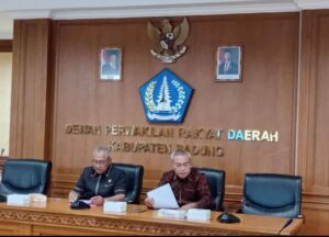 Rapat Panitia Khusus DPRD Kabupaten Badung Bahas Rencana Kerja dan Pembahasan Raperda Penyertaan Modal Daerah.