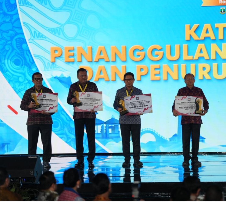 Badung Raih Terbaik I Nasional Regional Jawa–bali, Bupati Adi Arnawa : ini Bukti Kerja Kalaborasi Seluruh Pihak