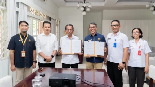 PEMKAB JEMBRANA DAN KANWIL DJP BALI BENTUK TIM BERSAMA OPTIMALISASI PENERIMAAN PAJAK