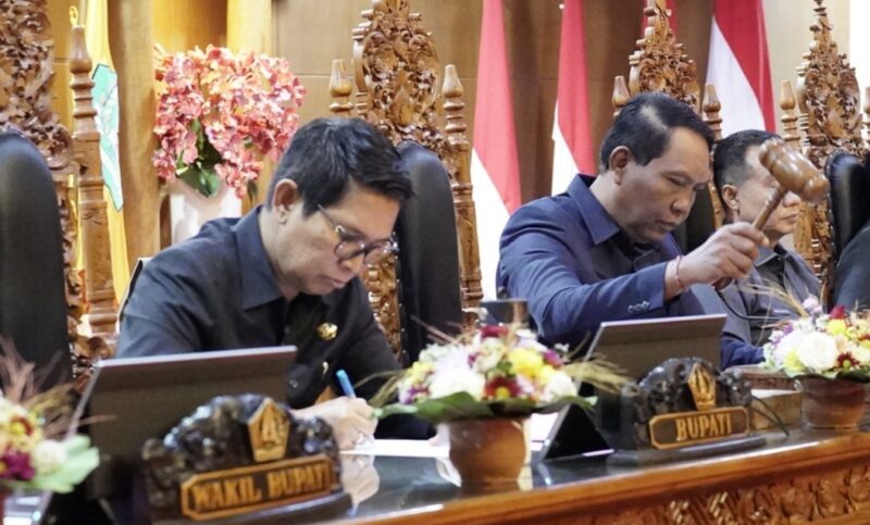 DPRD Badung Menerima Penyampaian Jawaban Pemerintah terhadap Raperda tentang Pertanggungjawaban Pelaksanaan APBD Kabupaten Badung Tahun 2025