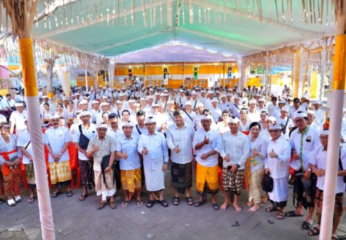 Puncak Yadnya Massal Desa Adat Kwanji