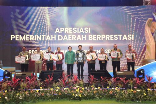 Komitmen Tingkatkan Mutu Kesehatan Daerah, Bupati Satria Terima Apresiasi Pemda Berprestasi 2026 Dari Mandagri
