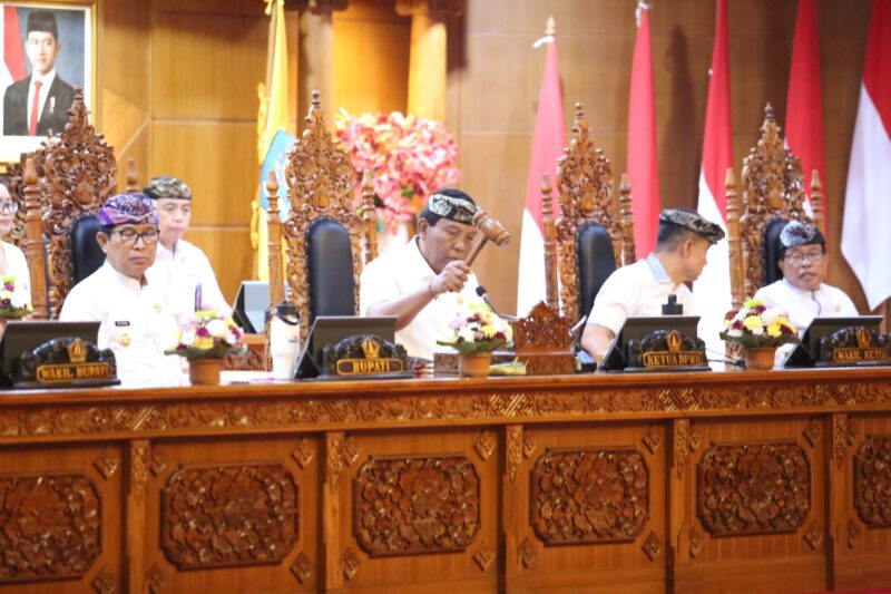 DPRD BADUNG GELAR RAPAT PARIPURNA MASA PERSIDANGAN PERTAMA TAHUN SIDANG 2026 – 2027