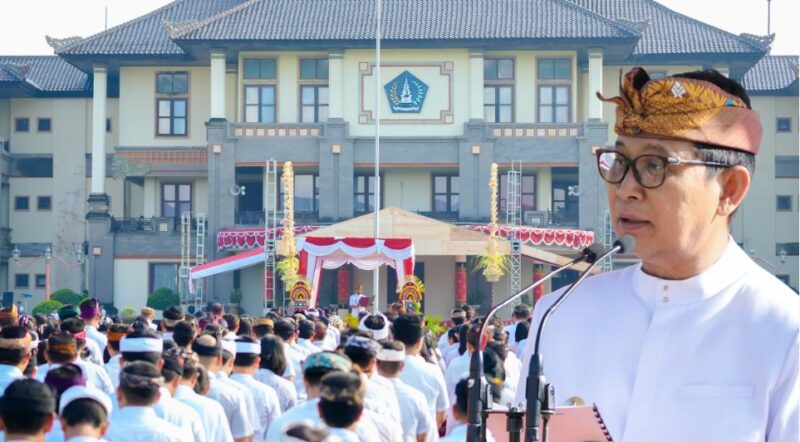 Peringatan Hari Jadi Ke-68 Provinsi Bali Di Badung