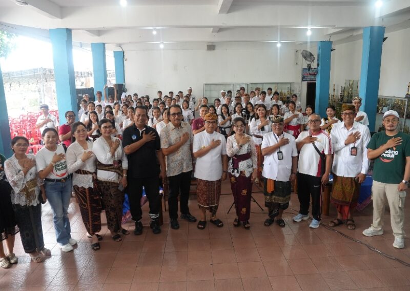 Aksi Sosial Bupati Badung Dan Ketua K3s, Sasar Sman 1 Kuta Utara Hingga Bantu Warga Dalung Dan Kapal