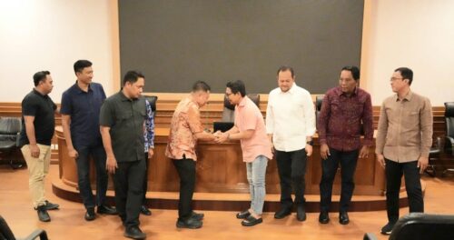 Bupati, Wabup Dan Ketua DPRD Badung Sambut Silaturahmi Kajari Badung