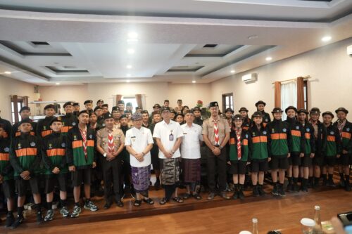 Bupati Dukung Pramuka Kwarcab Badung Berprestasi Di Jambore Nasional