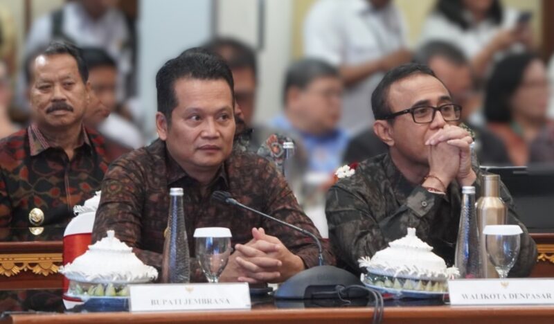 Tampung Keluhan Sopir, Bupati Kembang Sampaikan Aspirasi Peningkatan Dermaga Pada Rakor Tingkat Menteri Pengembangan Wilayah Bali