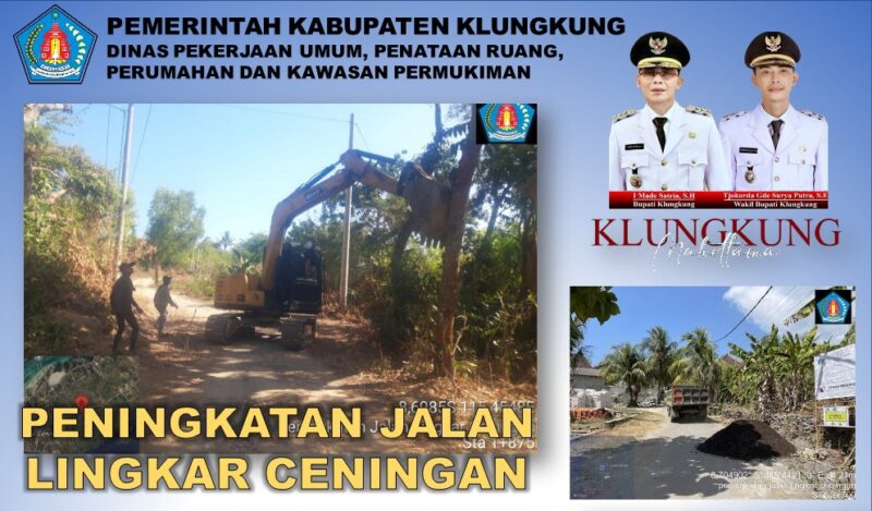 Jalan Lingkar Ceningan Ditangani, Akses Pelabuhan hingga Destinasi Wisata Makin Nyaman