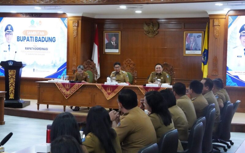 Buka Rakor Pembangunan Desa, Bupati Badung Tegaskan Program Desa Harus Linier Dengan Kebijakan Kabupaten