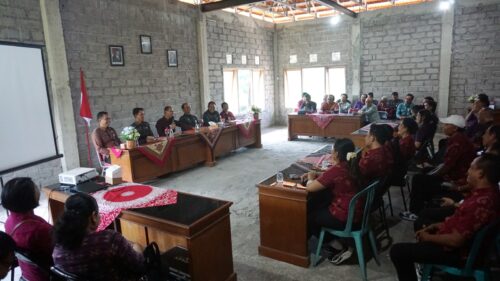 Dorong Efisiensi Anggaran, Desa di Klungkung Diminta Fokus Gali Potensi Lokal