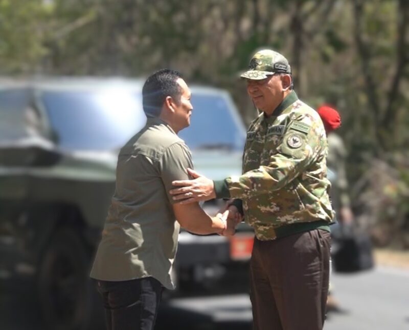 Menhan dan Bupati Jembrana, Bakar Semangat Dan Profesionalisme Prajurit TNI