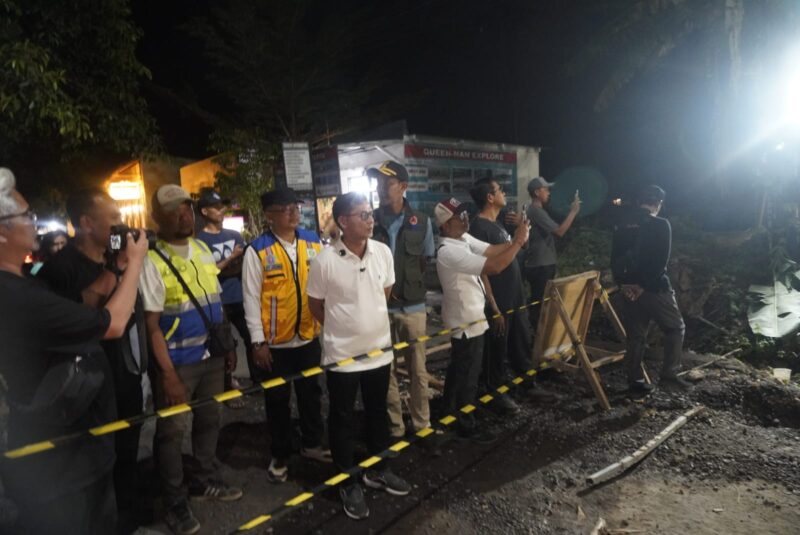 Bupati Satria : Proyek Molor Disanksi, Saat Tinjau Infrastruktur Nusa Penida