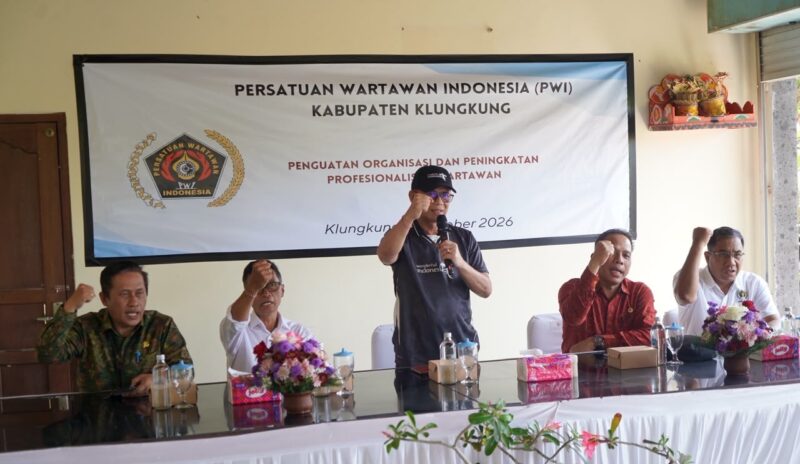 Buka Konsolidasi PWI, Bupati Satria Tekankan Pentingnya Profesionalisme dan Sinergi Pers Dalam Membangun Klungkung Mahottama