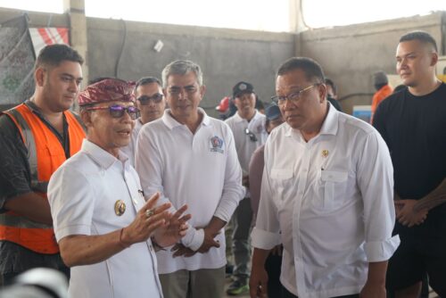 Bupati Satria Sambut Menteri LH di TOSS Center, Klungkung Siap Jadi Percontohan Pengelolaan Sampah Nasional