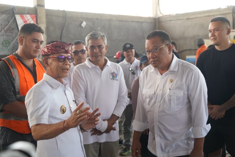 Bupati Satria Sambut Menteri LH di TOSS Center, Klungkung Siap Jadi Percontohan Pengelolaan Sampah Nasional