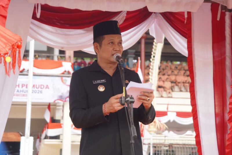 Bupati Kembang Hartawan Pimpin Apel Sumpah Pemuda ke-98, Tekankan Pentingnya Karakter Patriotik dan Berempati